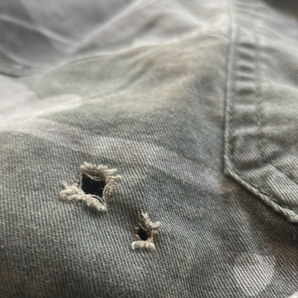 Wrangler Relaxed Fit Camo Cargo Shorts Size 30 Cotton Spandex Blend - Picture 9 of 10